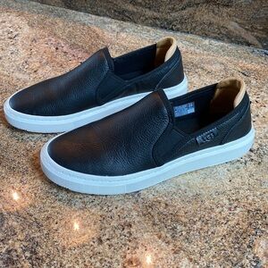 Ugg leather slip on sneaker